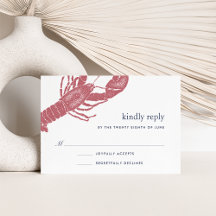 Tarjeta Harborside RSVP