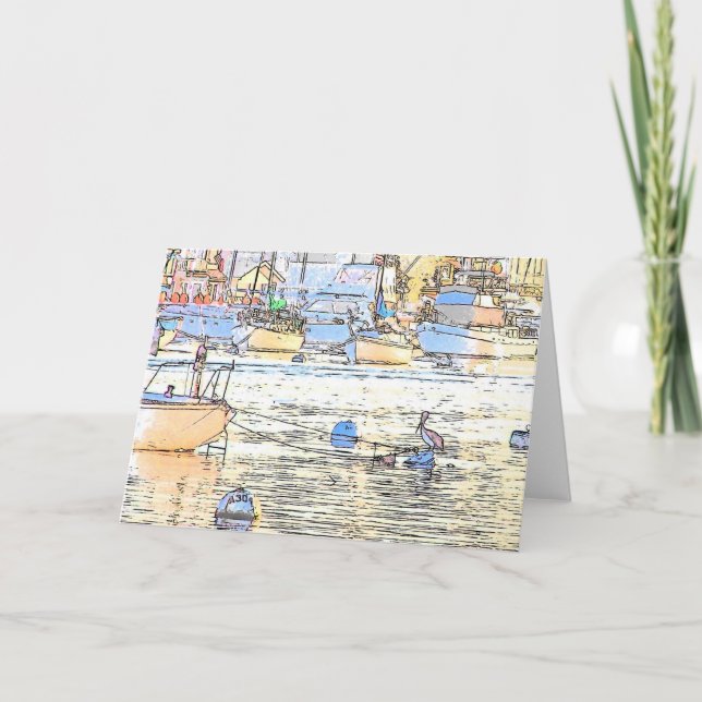 Tarjeta Harbour Dawn Card (Anverso)