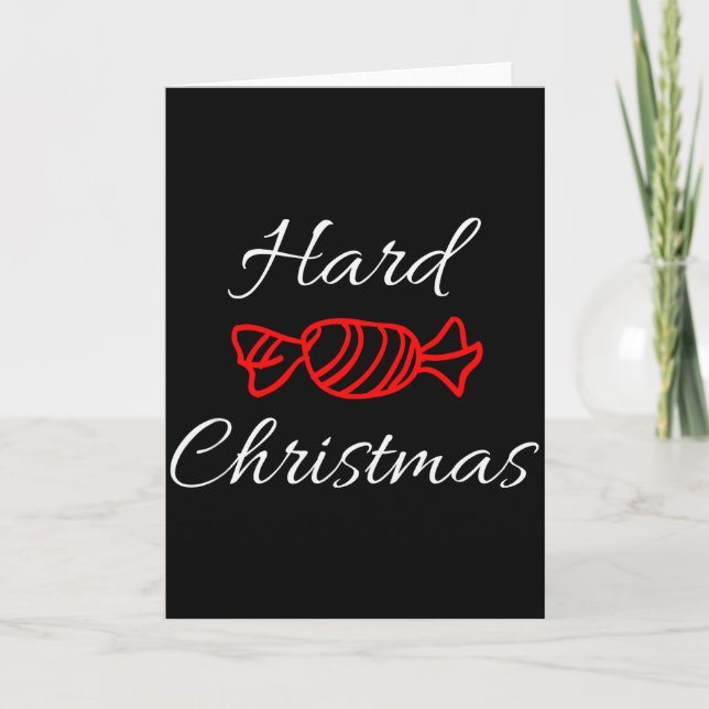 Tarjeta Hard Candy Christmas  (Anverso)