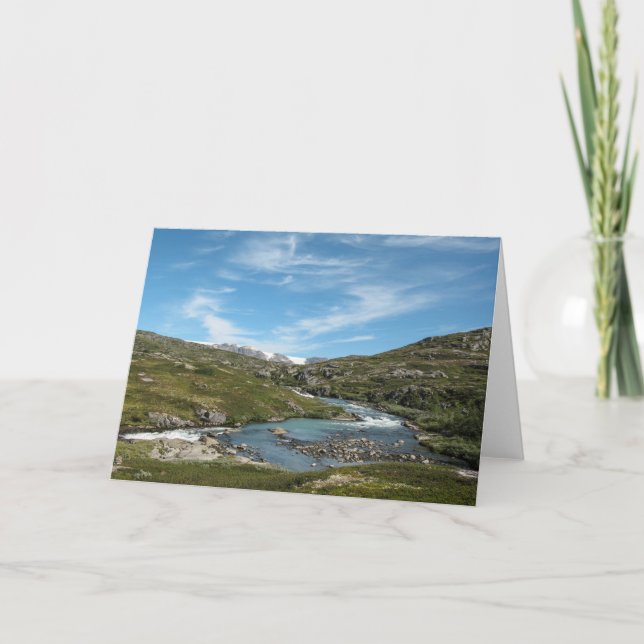 Tarjeta Hardangervidda Noruega (Anverso)