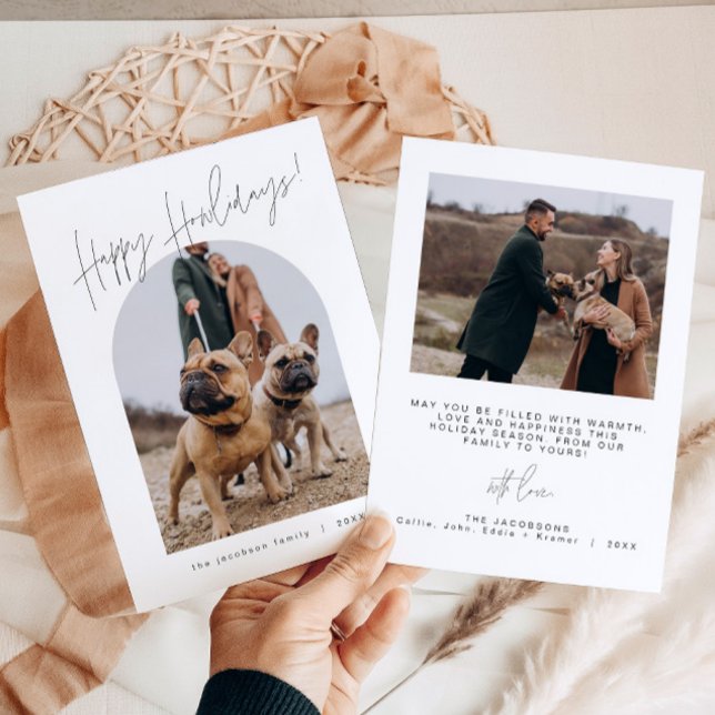 Tarjeta HARLOW Modern Howlidays Dog Navidades (Subido por el creador)