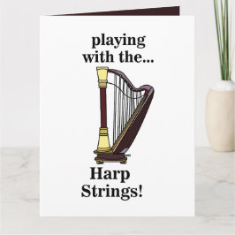 Tarjeta Harp Instrumento Musical Harp