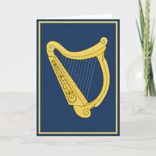 Tarjeta Harp irlandés
