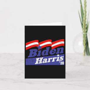 Tarjeta Harris 2020 vicepresidente Joe Kam
