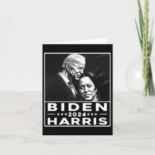 Tarjeta Harris 2024 47th President Election Joe Biden Kama