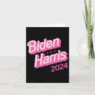 Tarjeta Harris 2024 Black S Joe Kamala Funny President