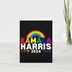Tarjeta Harris 2024: Elecciones Lgbt del Orgullo Gay Arcoi