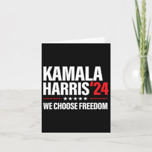 Tarjeta Harris Para Las Elecciones Presidenciales 2024 Ele