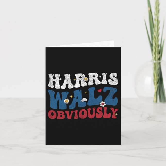 Tarjeta Harris Presidente 2024  (Anverso)