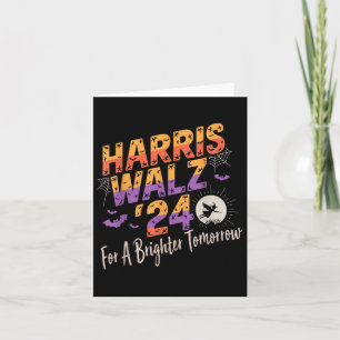 Tarjeta Harris Waltz 2024 Por Un Mañana Más Brillante En H