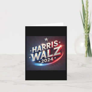 Tarjeta Harris WAlzheimer, presidente de las elecciones pr