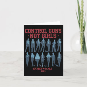 Tarjeta Harris Wheimer 2024 armas de control no Chicas Kam