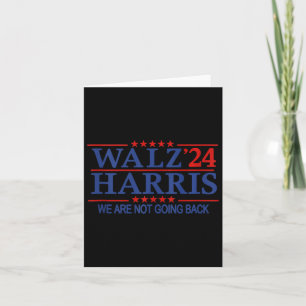 Tarjeta Harris Wheimer 24 Campaign 2024 No Iremos B