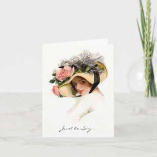 Tarjeta Harrison Fisher "junio" Notecard personalizado