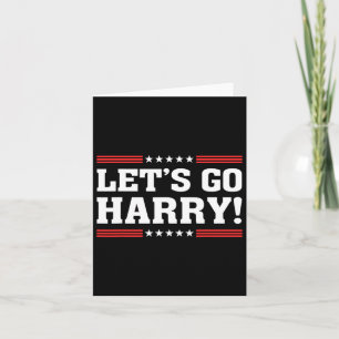 Tarjeta Harry B Funny Harris W Vamos Harry 2024 Kamala