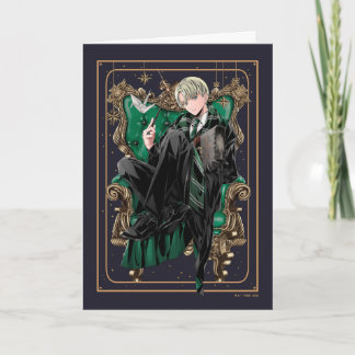 Tarjeta HARRY POTTER™ | Asiento de Anime Draco Malfoy