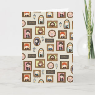 Tarjeta HARRY POTTER™ Chibi Picture Frame Pattern