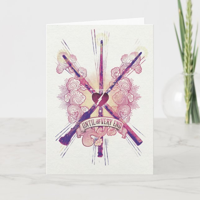 Tarjeta Harry Potter el | hasta el final (Anverso)