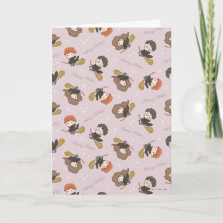 Tarjeta HARRY POTTER™, Hermione y Ron Flying Pattern