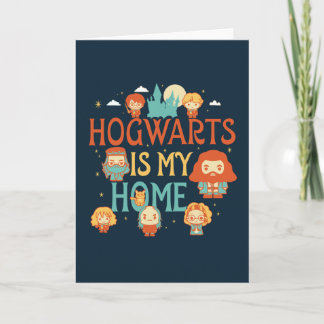 TARJETA HARRY POTTER™| HOGWARTS™ ES MI HOGAR