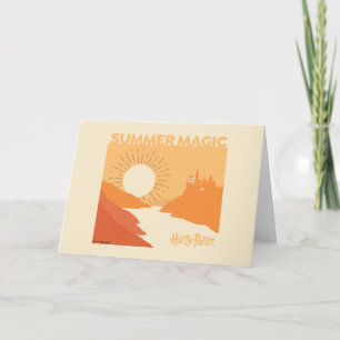 Tarjeta HARRY POTTER™   HOGWARTS™ Summer Magic