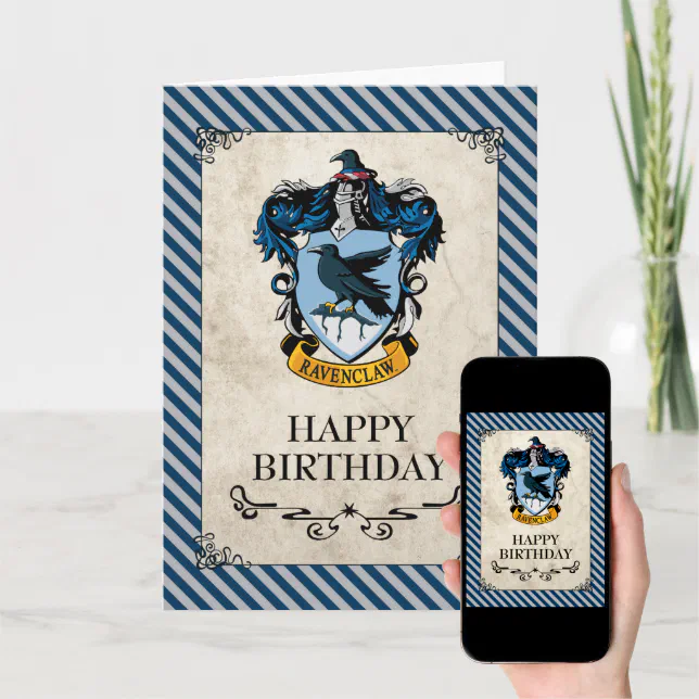  Tarjeta de Harry Potter de 5 años, tarjeta de feliz