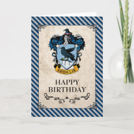 Tarjeta Harry Potter | Ravenclaw Feliz Cumpleaños