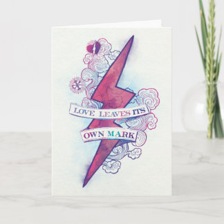 Tarjeta Harry Potter Spell | El amor deja su propia marca