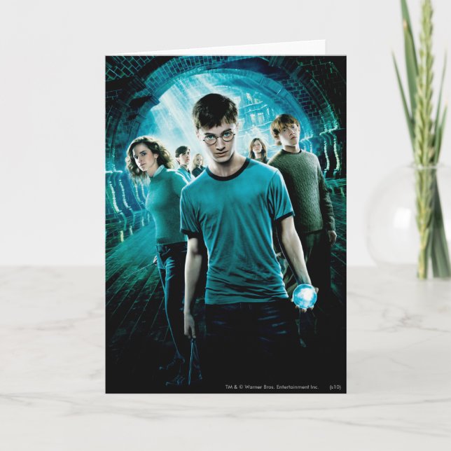 Tarjeta HARRY POTTER Y EL ORDEN DEL Azul PHOENIX™ (Anverso)