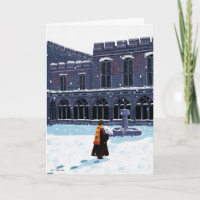 HARRY POTTER™ y Hedwig en el patio HOGWARTS™