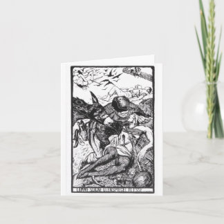 Tarjeta Hasta Eulenspiegel Notecard