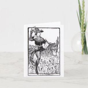 Tarjeta Hasta Eulenspiegel Notecard