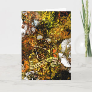 Tarjeta Hasta que la Muerte en Oro con extracto de