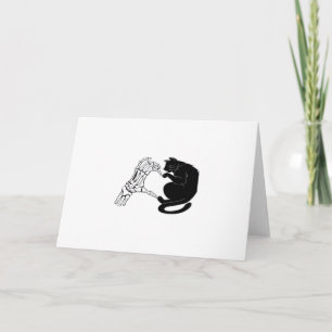 Tarjeta Hasta que la muerte nos separe Clásico de gatos