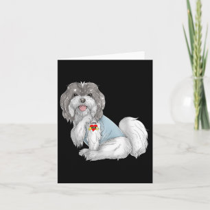 Tarjeta Havanese I love Mom Tattoo Dog Shirt Funny Madres