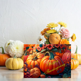 Tarjeta Have a beautiful Thanksgiving!