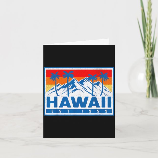 Tarjeta Hawái  (Anverso)