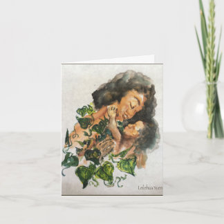 Tarjeta hawaiana del Día de la Madre