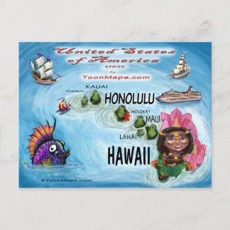 Tarjeta Hawaii USA