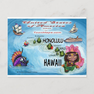Tarjeta Hawaii USA
