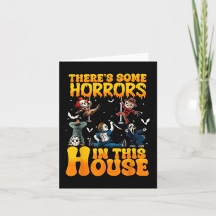 Tarjeta Hay Algunos Horrores En Esta Casa Divertidos Perso