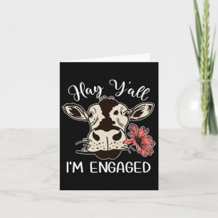 Tarjeta Hay divertido y todo lo que soy Parejas vacas comp