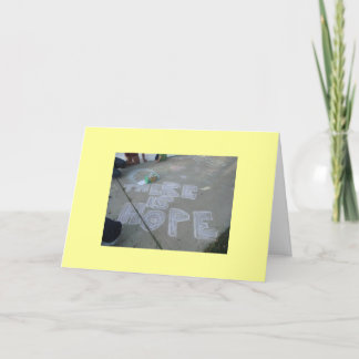 Tarjeta Hay esperanza