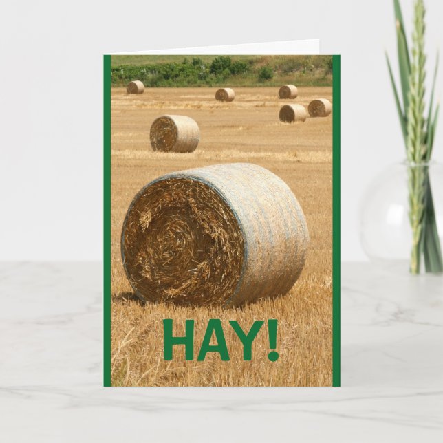 Tarjeta ¡HAY! Feliz Navidad (Anverso)