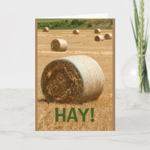 Tarjeta ¡HAY! Get Well Soon