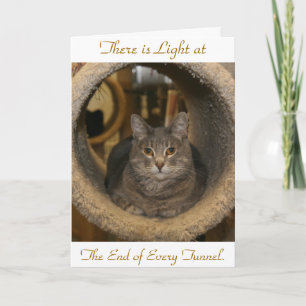 Tarjeta Hay ligero en, el final de cada T…