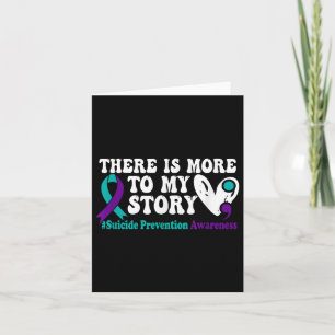 Tarjeta Hay Más En Mi Historia - La Prevención Del Suicidi