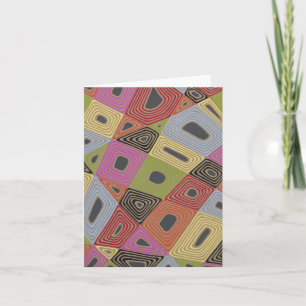 Tarjeta Haywire en Gray Blank Notecard