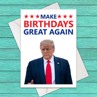 Tarjeta Haz Cumpleaños Geniales de Nuevo - Divertido Donal