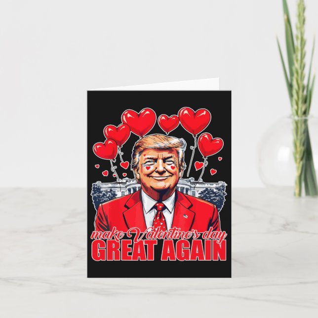 Tarjeta Haz de nuevo grandioso el día de San Valentín Dive (Anverso)